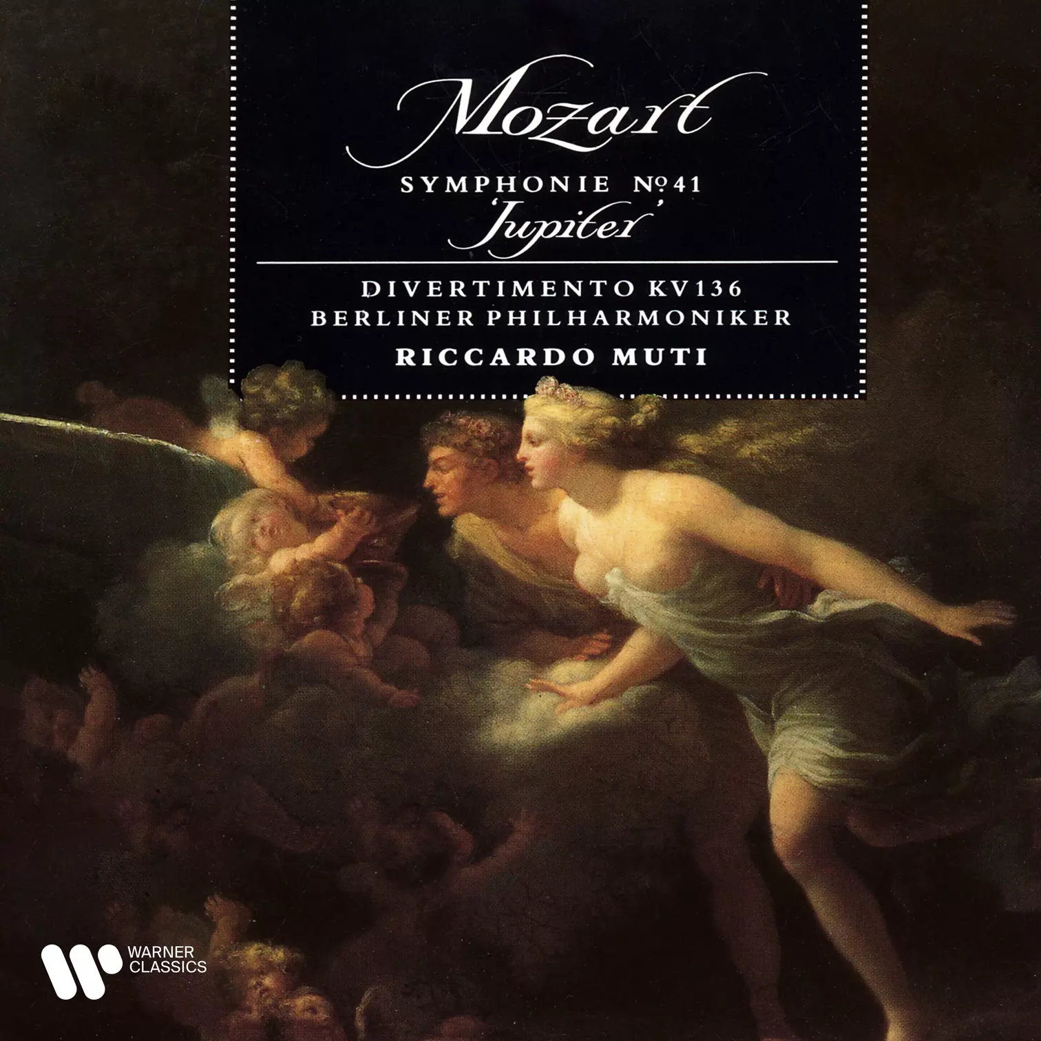 Mozart: Symphony No. 41 “Jupiter” & Divertimento, K. 136 | Warner