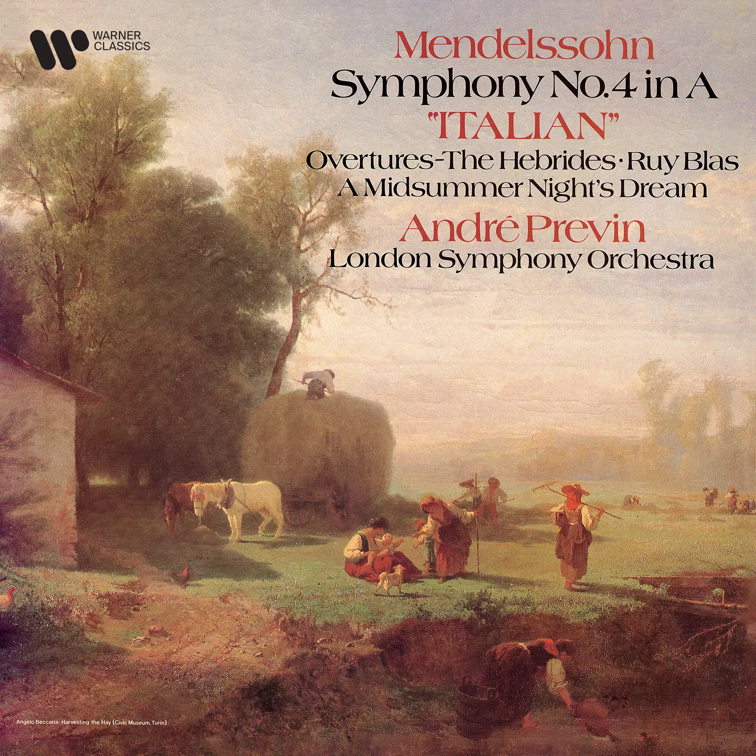 Mendelssohn: Symphony No. 4 “Italian”, The Hebrides, Ruy Blas & Overture from A Midsummer Night’s Dream