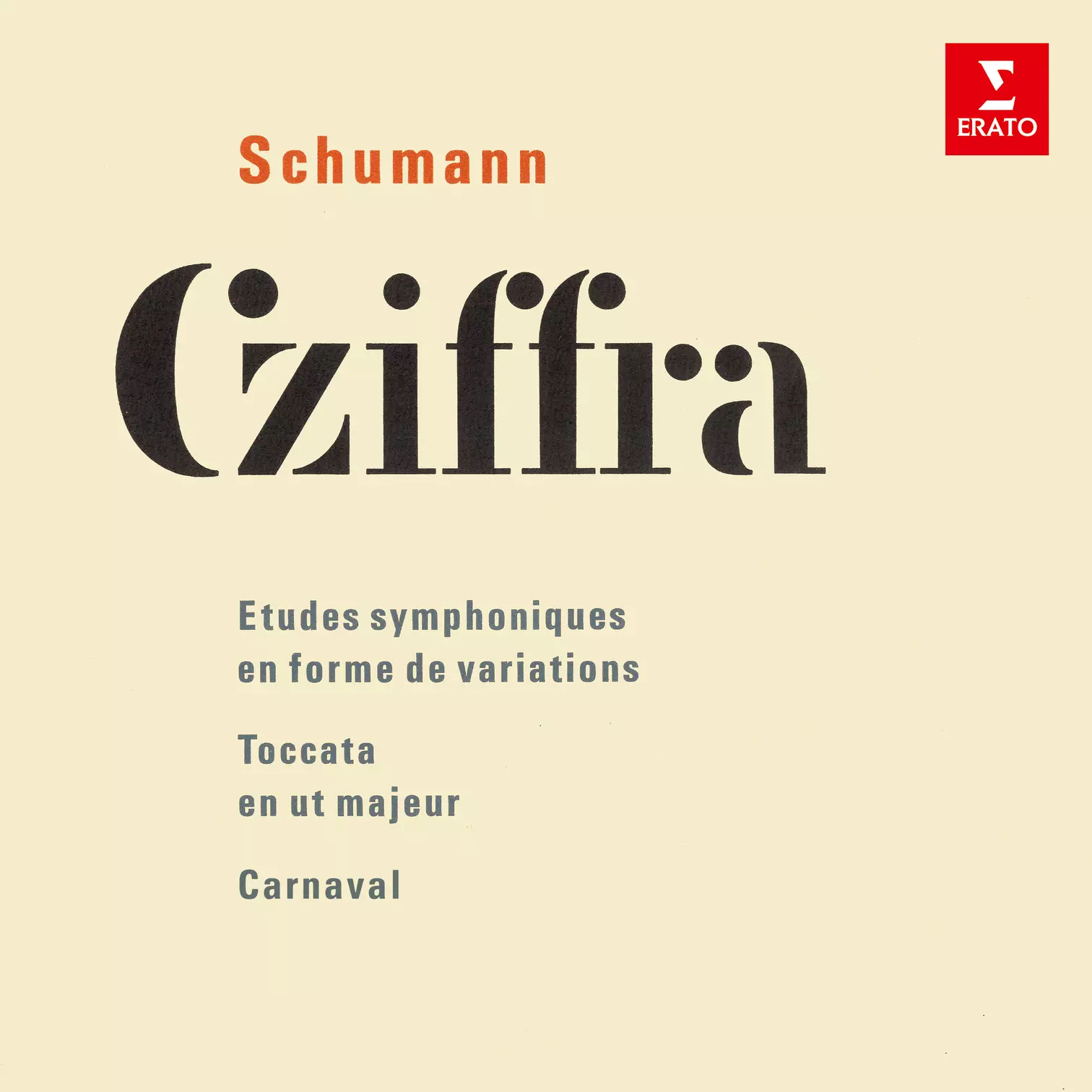 Schumann: Toccata, Études symphoniques & Carnaval