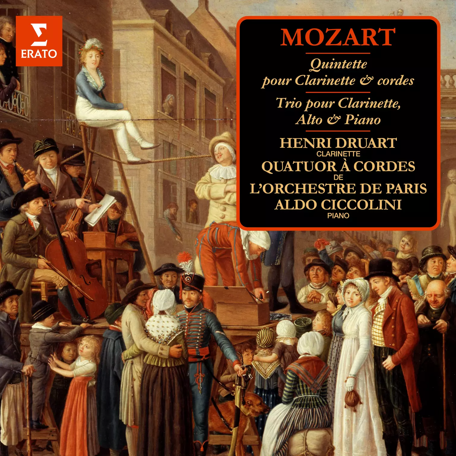Mozart: Quintette pour clarinette et cordes & Trio pour clarinette, alto et piano "Des quilles"