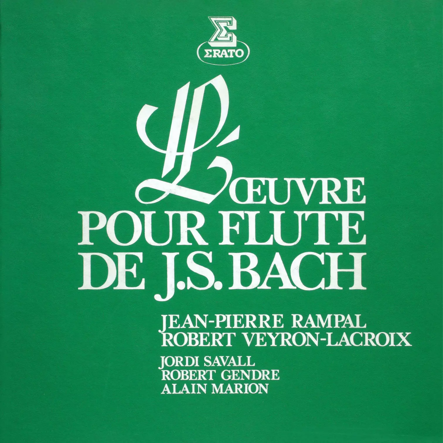 Bach: L’œuvre pour flûte