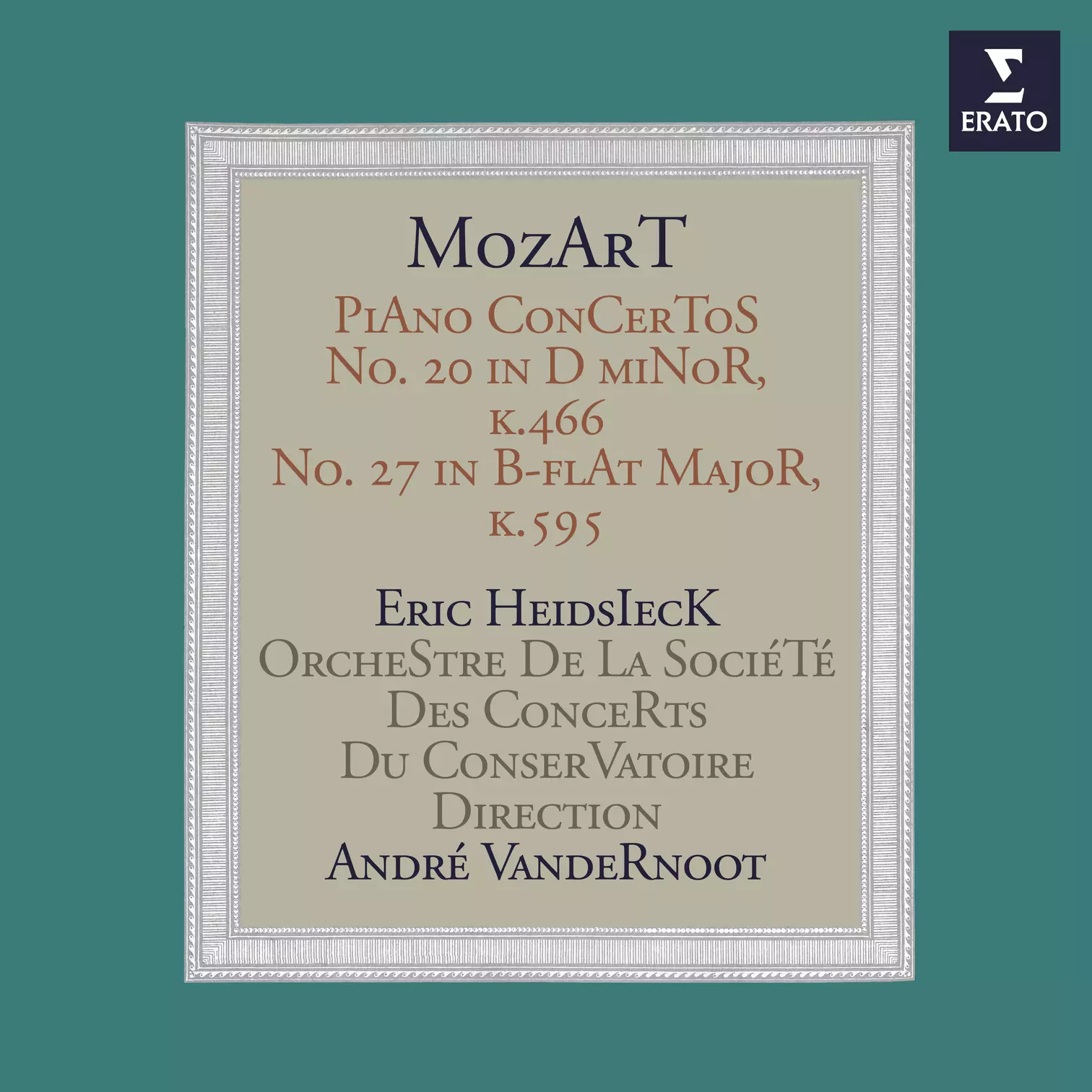 Mozart: Piano Concertos Nos. 20 & 27