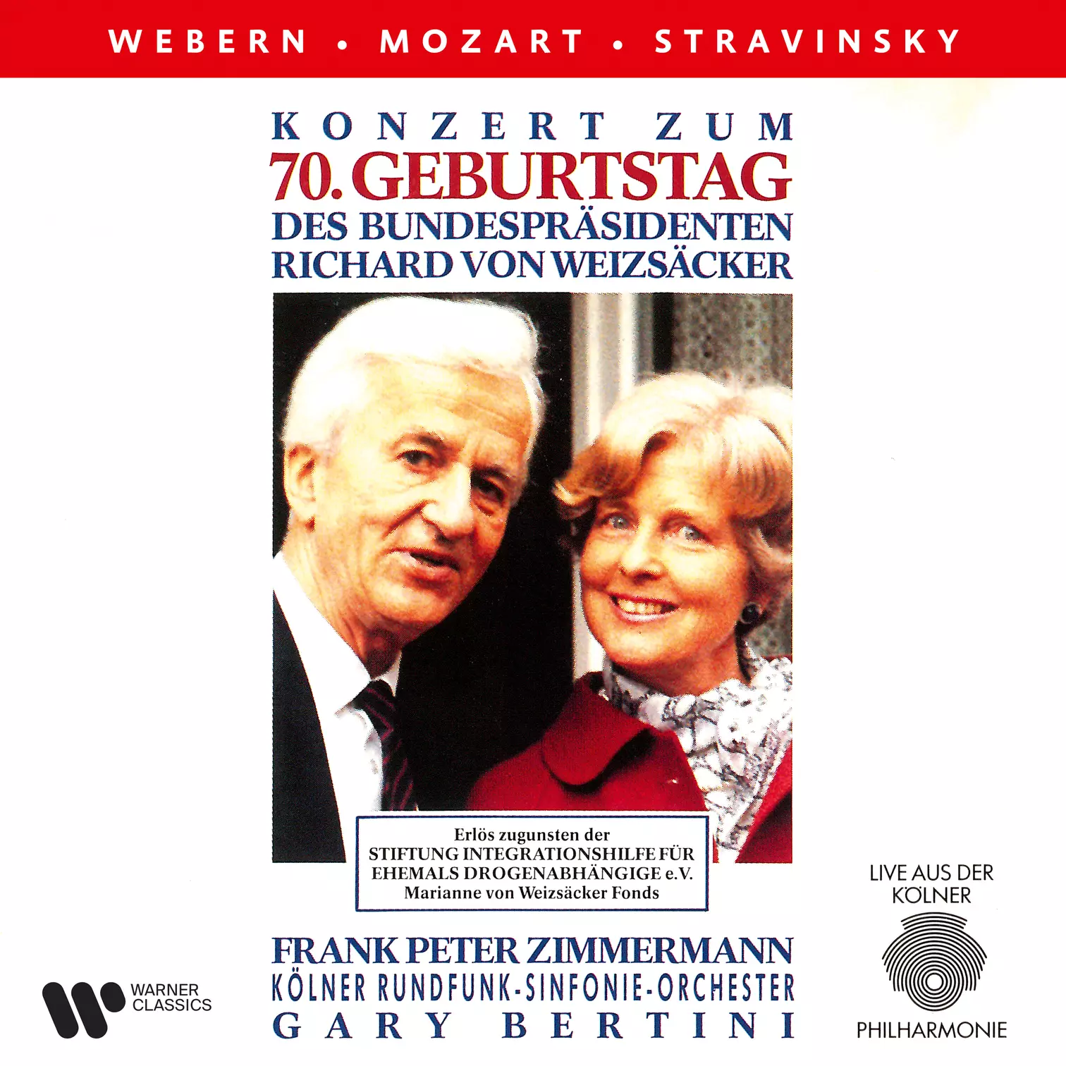 Konzert zum 70. Geburtstag des Bundespräsidenten Richard von Weizsäcker. 