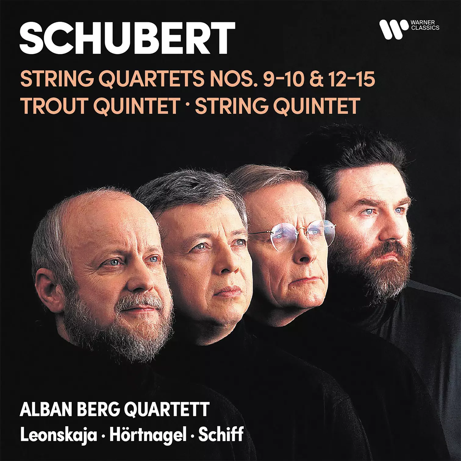 Franz Schubert: String Quartets Nos.9-10 & 12-15, Trout Quintet, String Quintet