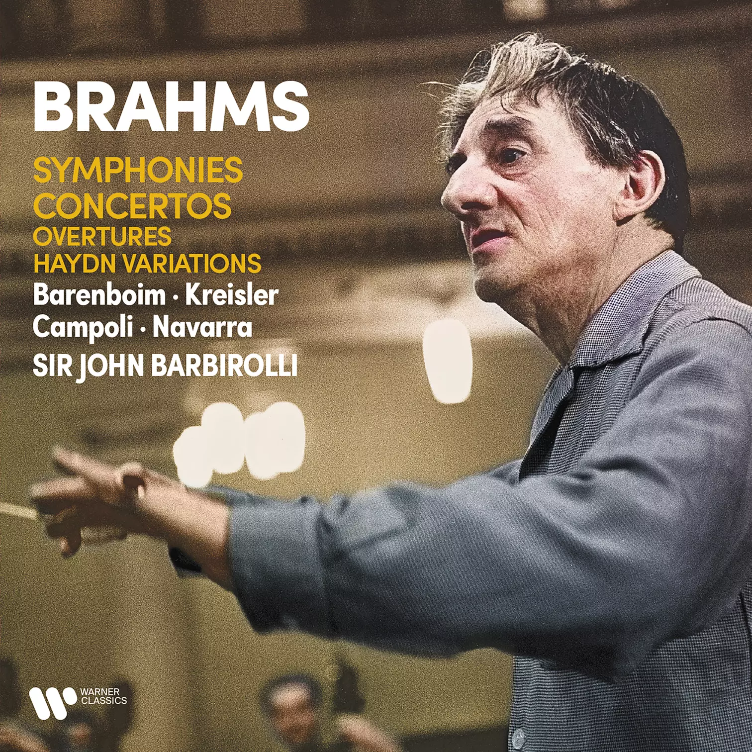 Sir John Barbirolli - Johannes Brahms: Brahms: Symphonies, Concertos, Overtures, Haydn Variations
