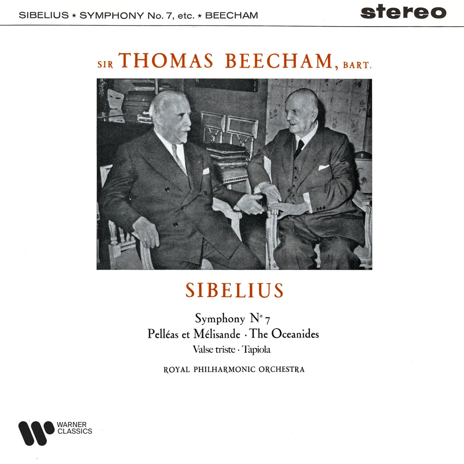 Sibelius: Symphony No. 7, Pelléas et Mélisande, The Oceanides, Valse triste & Tapiola