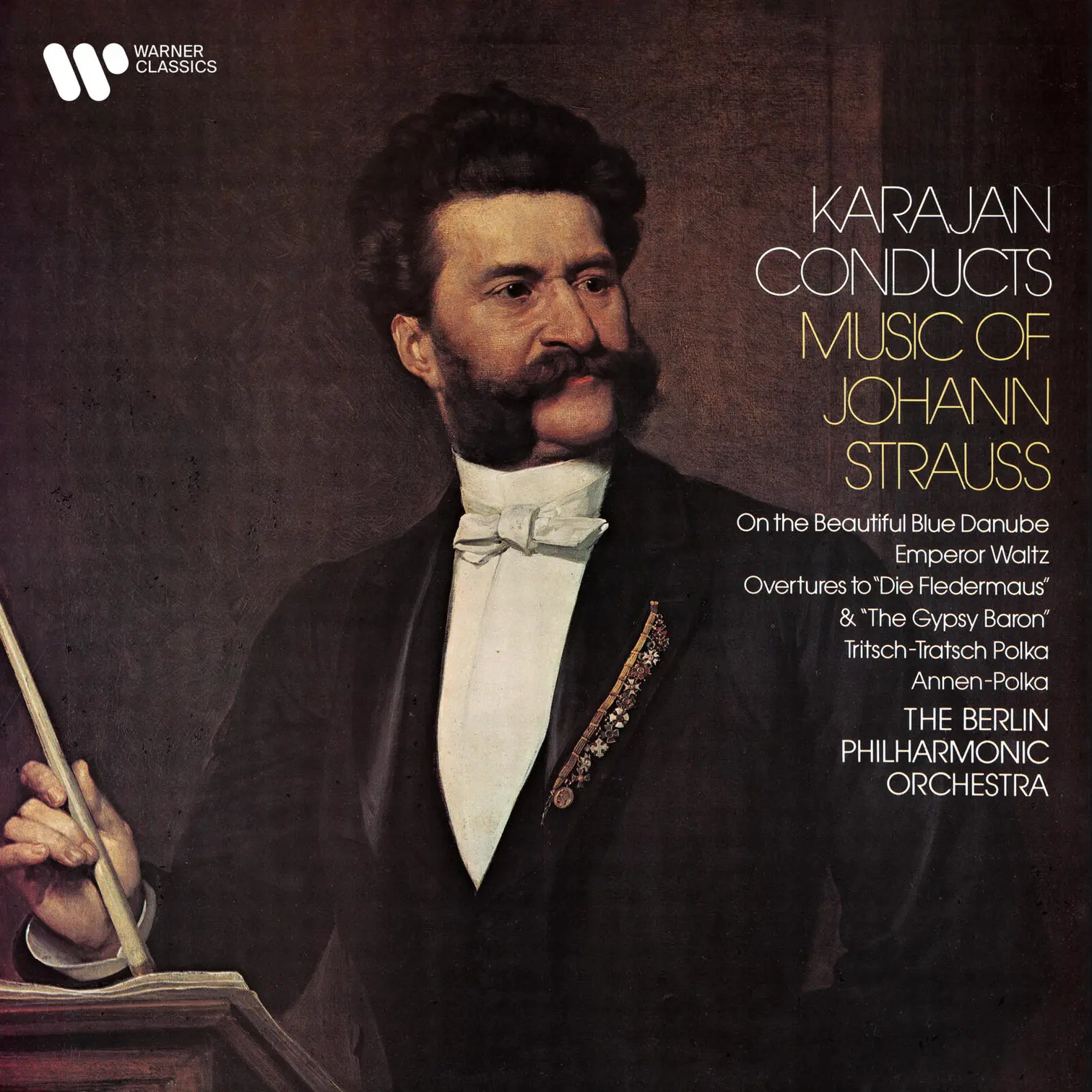 Karajan Conducts Music of Johann Strauss: On the Beautiful Blue Danube, Emperor Waltz, Overture from Die Fledermaus…