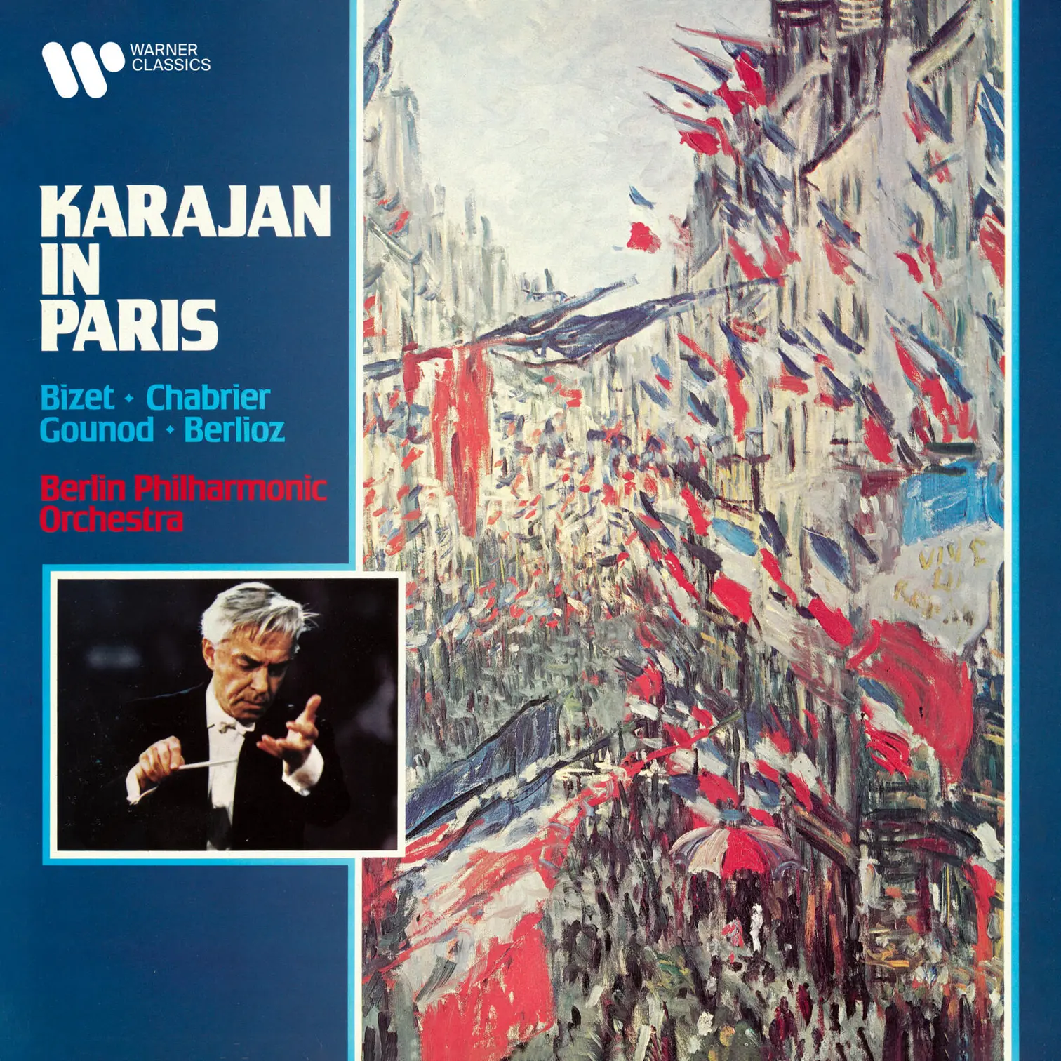 Karajan in Paris: Bizet, Chabrier, Gounod & Berlioz | Warner Classics