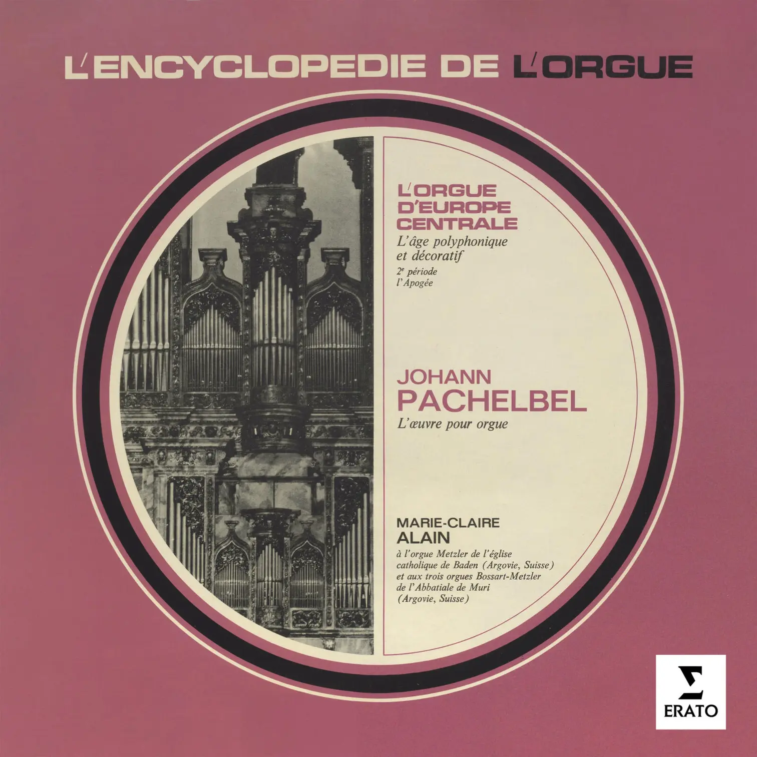 L'encyclopédie de l'orgue : Johann Pachelbel