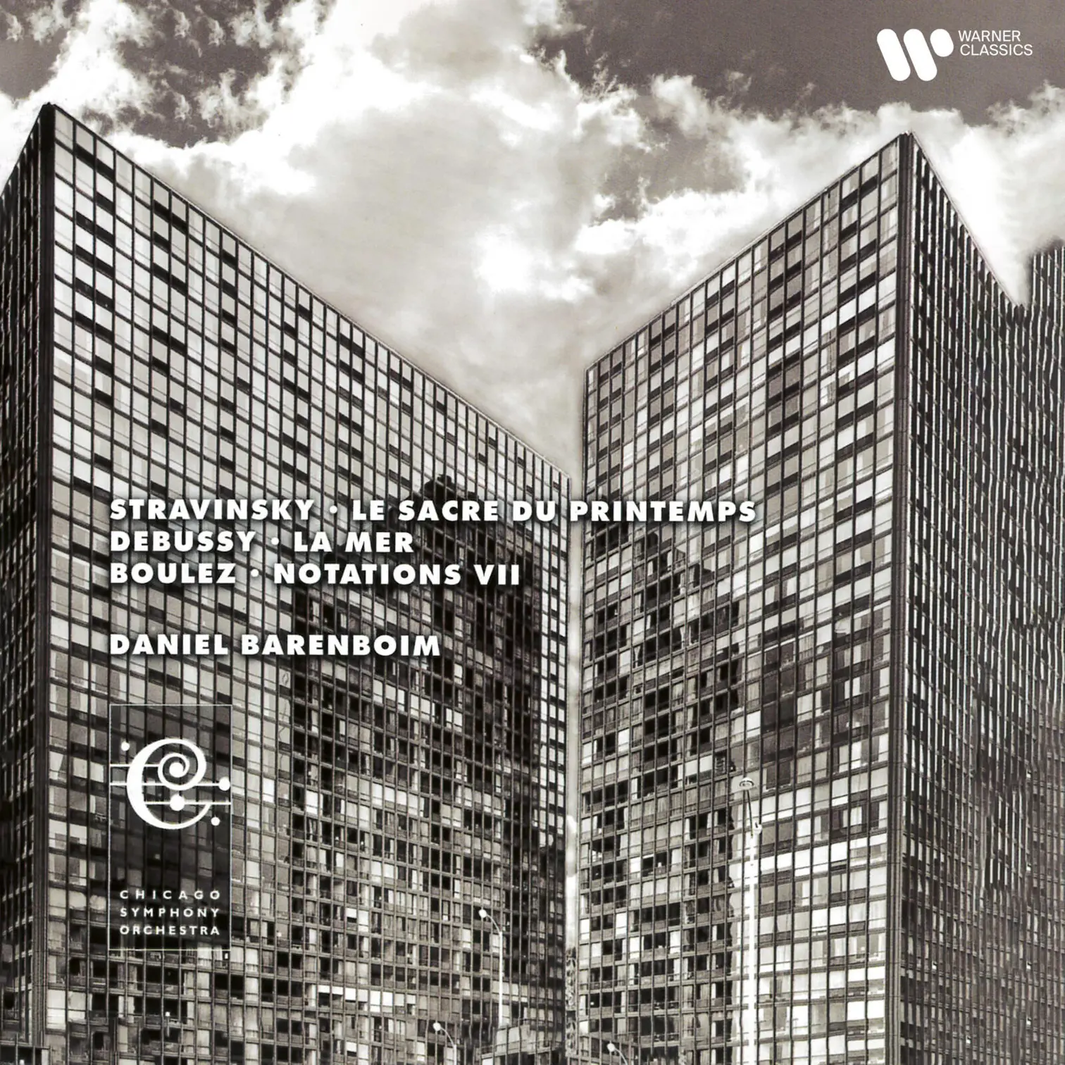 Stravinsky: Le sacre du printemps - Debussy: La mer - Boulez: Notations VII
