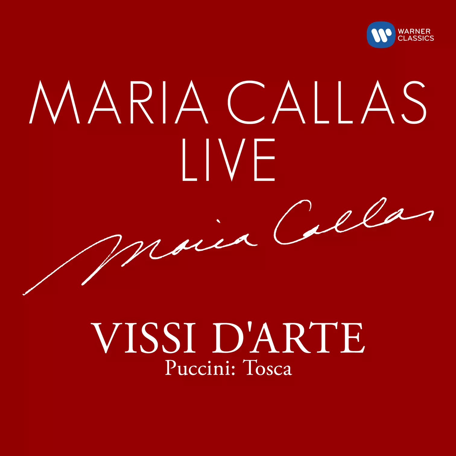 Maria Callas Live Vissi d'arte