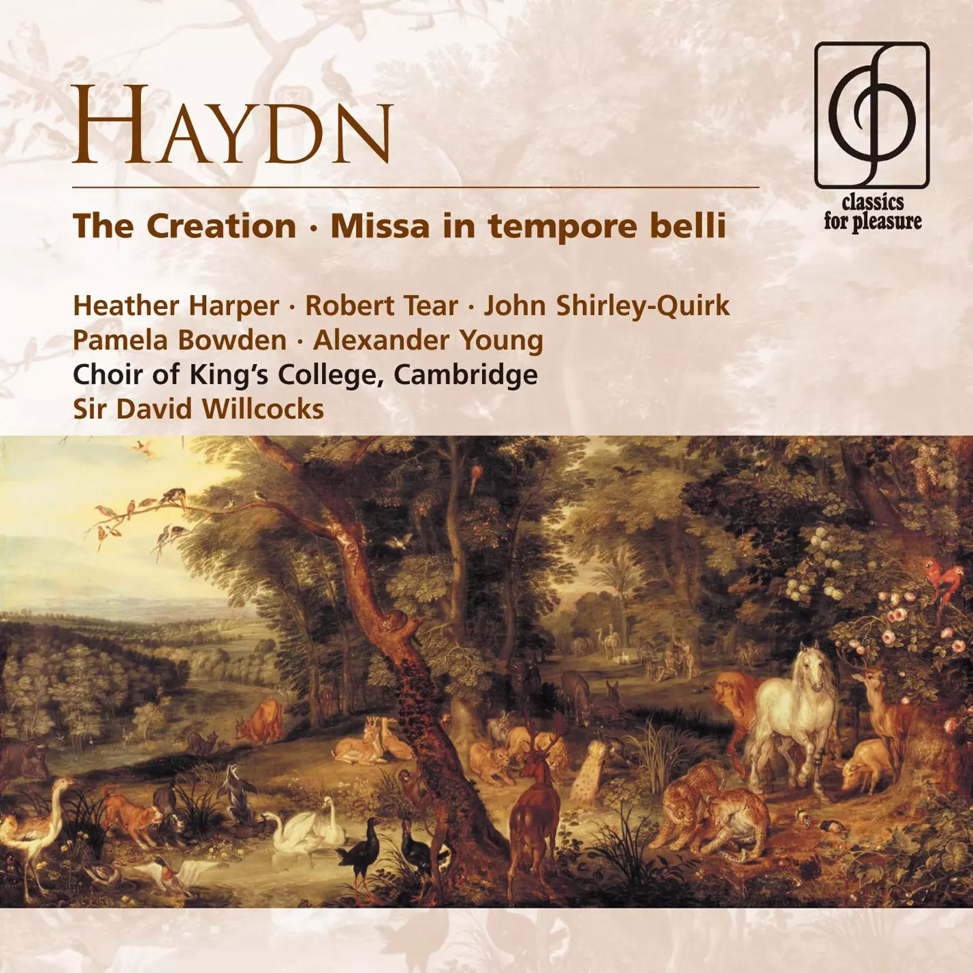 Haydn: The Creation; Missa in tempore belli