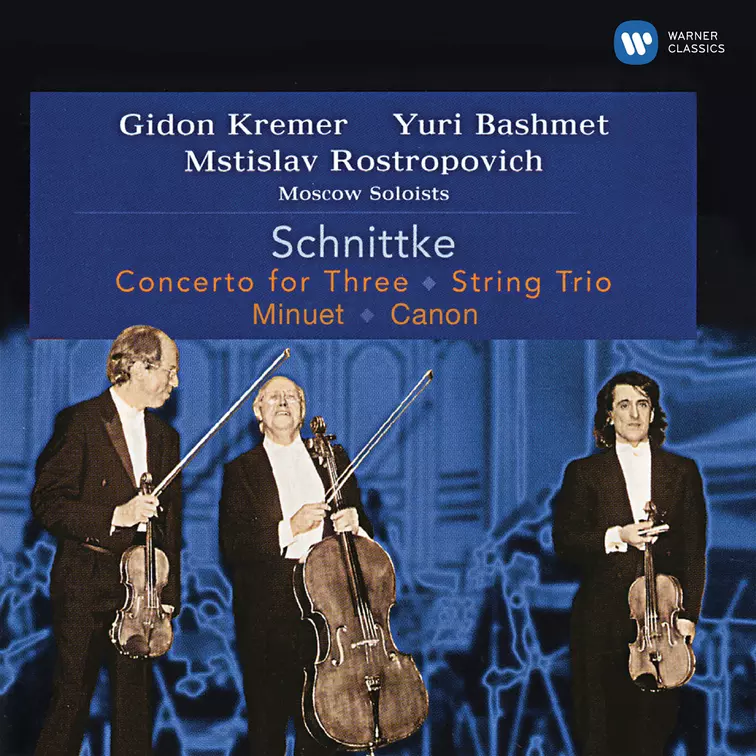 Schnittke: Concerto for Three, String Trio, Minuet