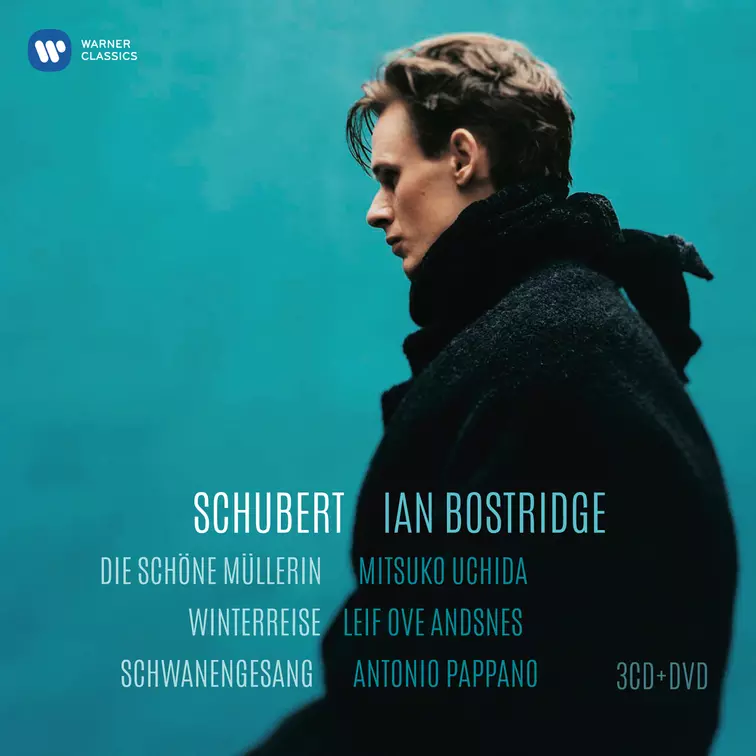 Schubert: Die Schöne Müllerin, Winterreise, Schwanengesang - Ian Bostridge, Franz Schubert, Mitsuko Uchida, Leif Ove Andsnes, Antonio Pappano, Julius Drake 0825646204182