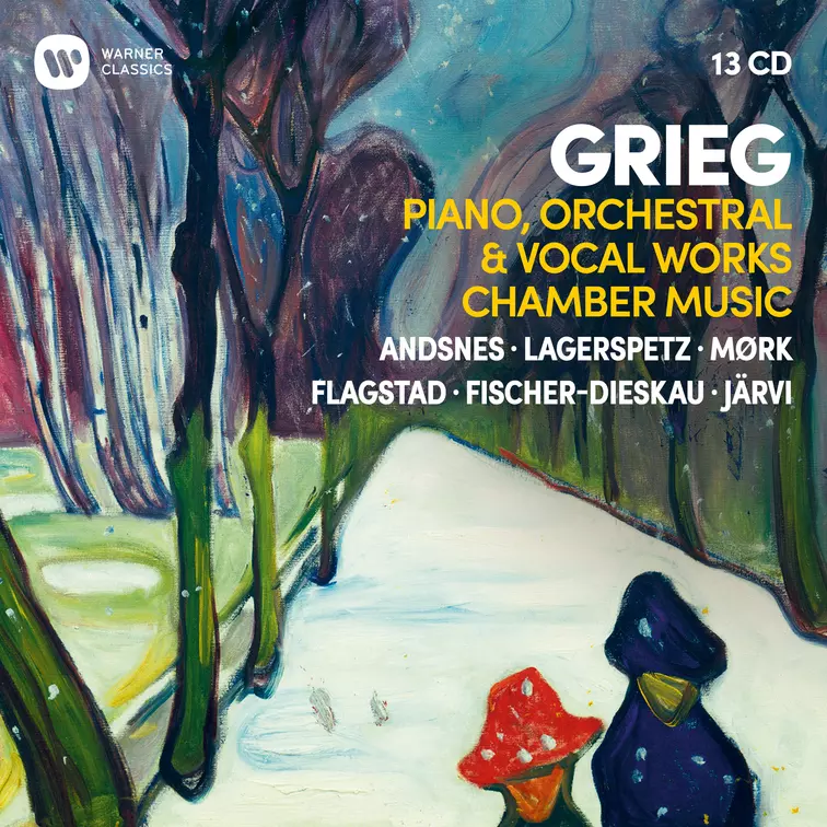 Grieg: Piano, Orchestral & Vocal Works, Chamber Music