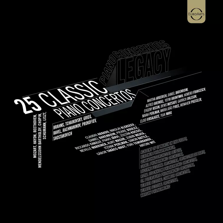 25 Classic Piano Concertos