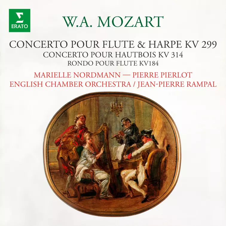 Mozart Concerto pour flûte et harpe, Concerto pour hautbois & Rondo pour flûte et orchestre