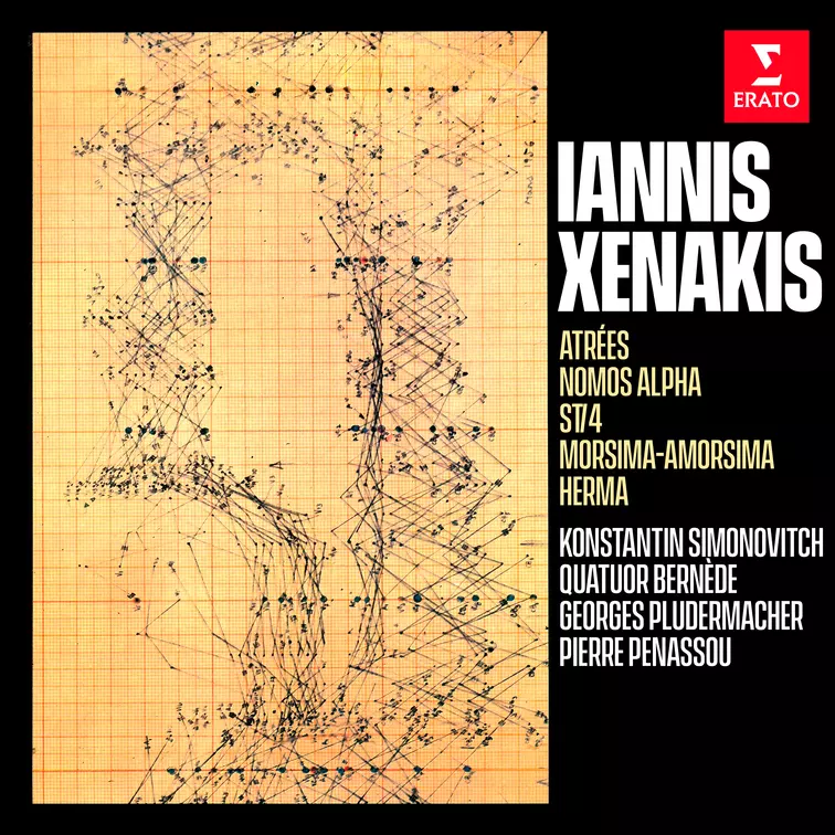 Xenakis: Nomos Alpha, ST/4, Morsima-Amorsima, Herma & Atrées