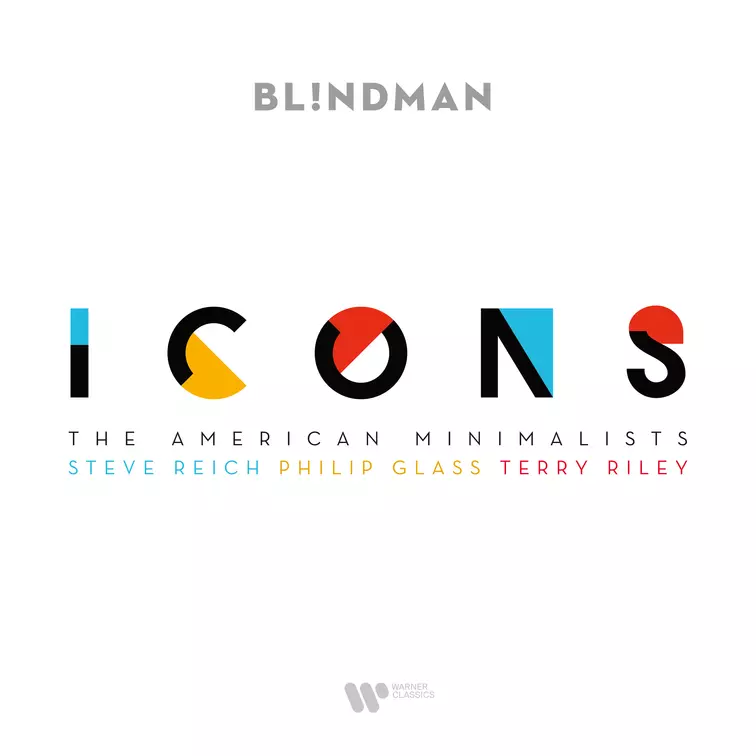 Icons the American Minimalists: Steve Reich, Philip Glass, Terry Riley