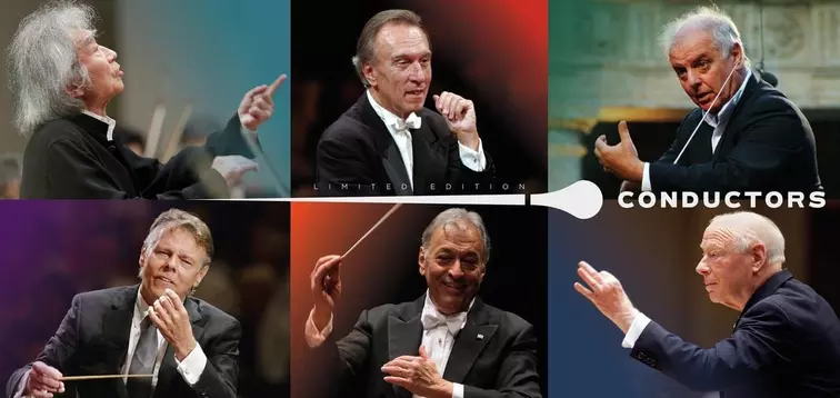 Greatest Conductors EuroArts Claudio Abbado, Zubin Mehta, Seiji Ozawa, Bernard Haitink, Mariss Jansons, Daniel Barenboim