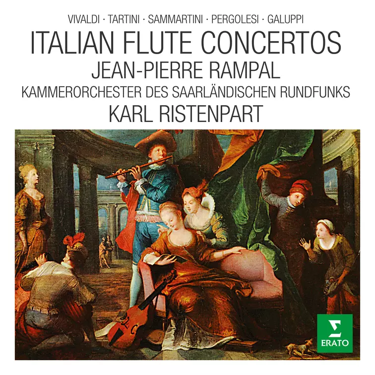 Italian Flute Concertos: Vivaldi, Tartini, Sammartini, Pergolesi & Galuppi 