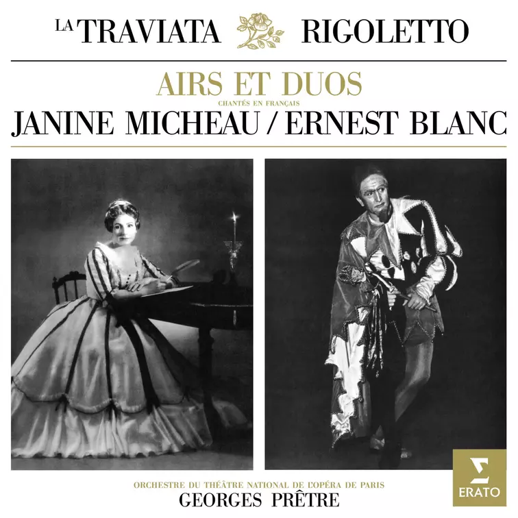 Verdi: La traviata & Rigoletto. Airs et duos chantés en français