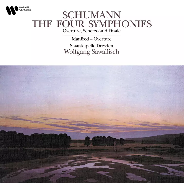 Schumann 4 symphonies LP Wolfgang Sawallisch