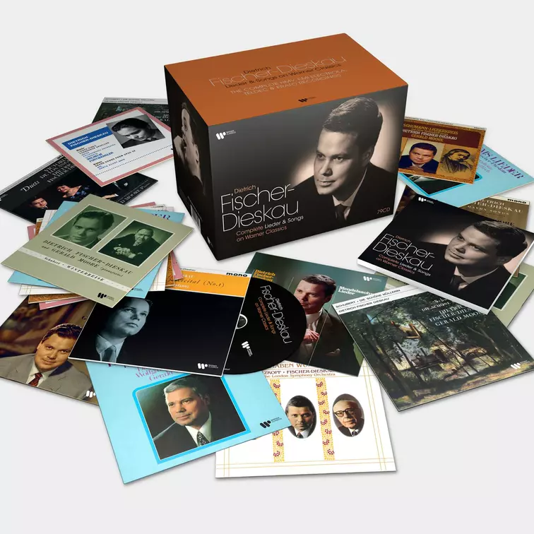 Lieder & Songs on Warner Classics: Complete HMV, Electrola, Teldec & Erato Recordings