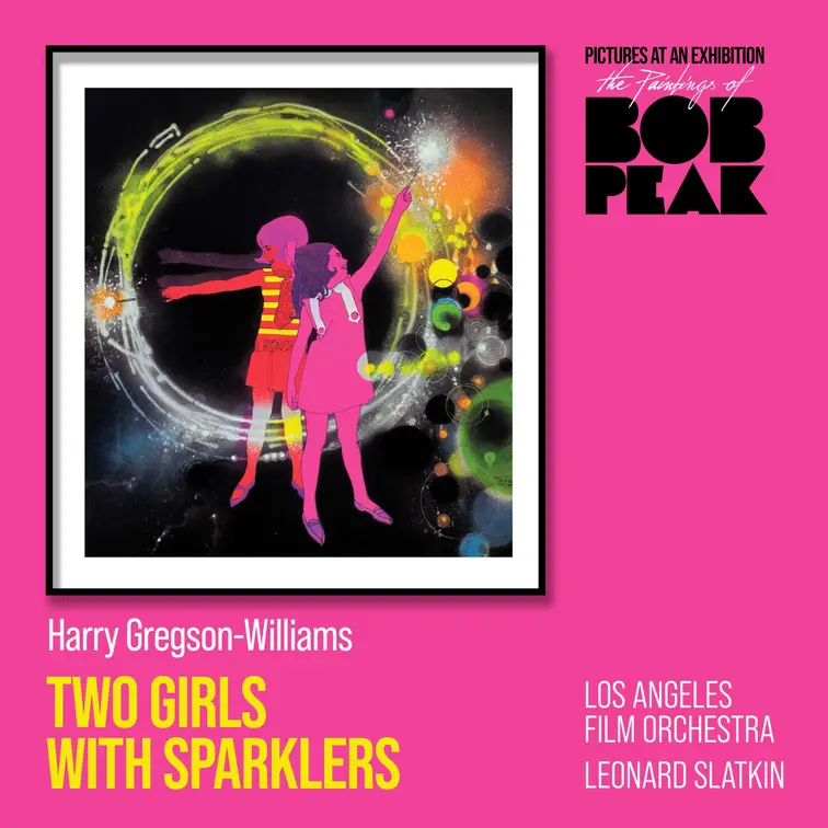 Two girls with sparklers