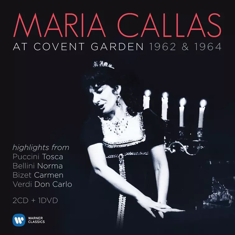 Maria Callas - At Covent Garden (2CD+1DVD)