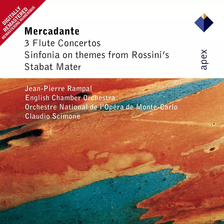 Mercadante: Flute Concertos & Sinfonia on Themes from Rossini's Stabat Mater